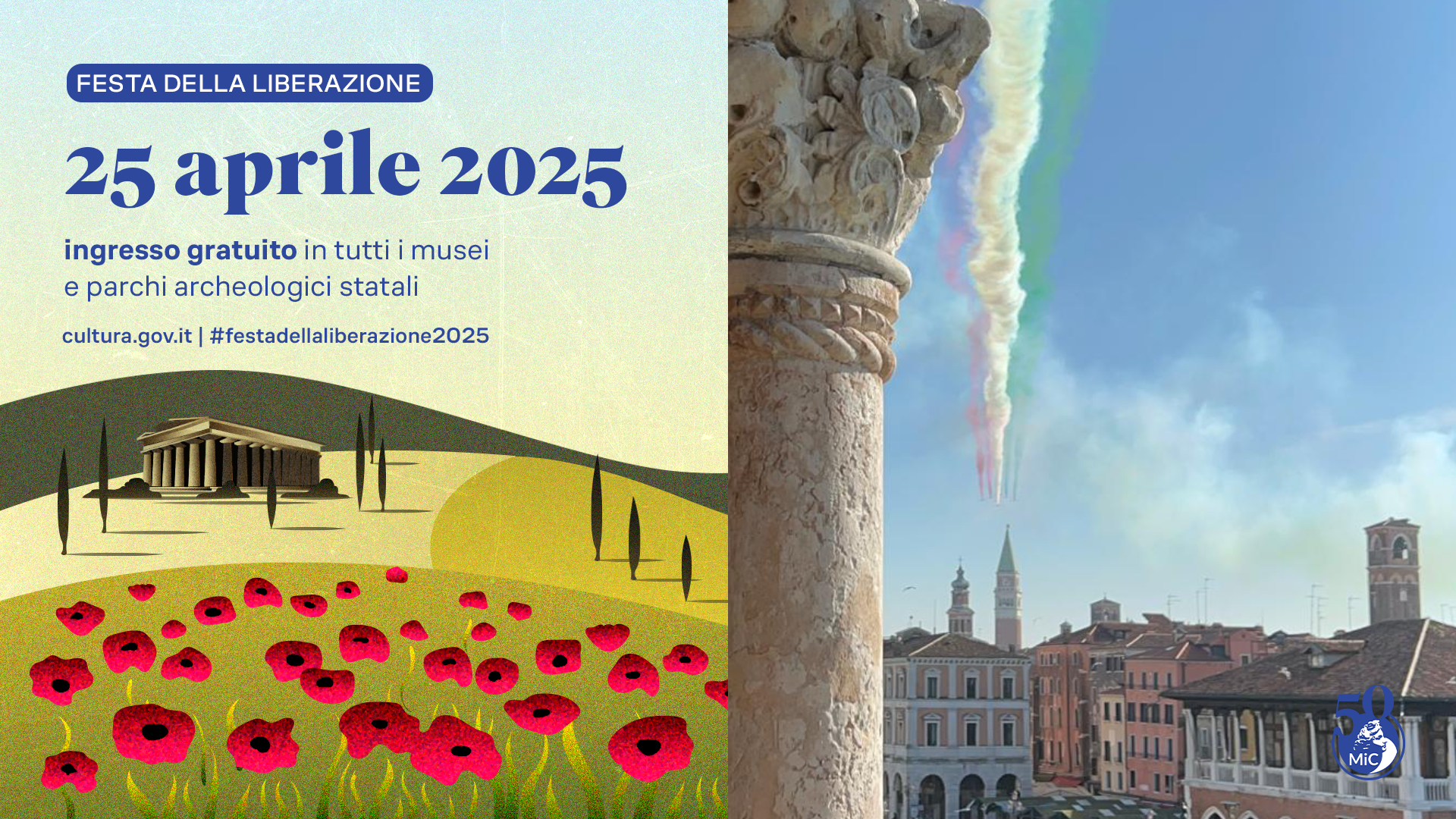 25 aprile 2025 | Festa della Liberazione alla Galleria Giorgio Franchetti alla Ca' d'Oro